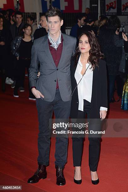 Jean-Baptiste Maunier arrives at the 16th NRJ Music Awards at Palais des Festivals on December 13, 2014 in Cannes, France.