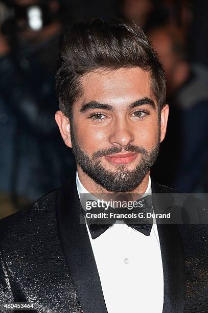 Kendji Girac arrives at the 16th NRJ Music Awards at Palais des Festivals on December 13, 2014 in Cannes, France.