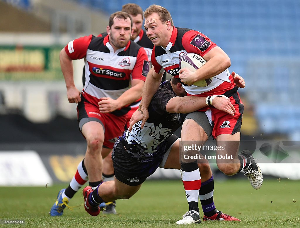 London Welsh  v  Edinburgh Rugby - European Rugby Challenge Cup