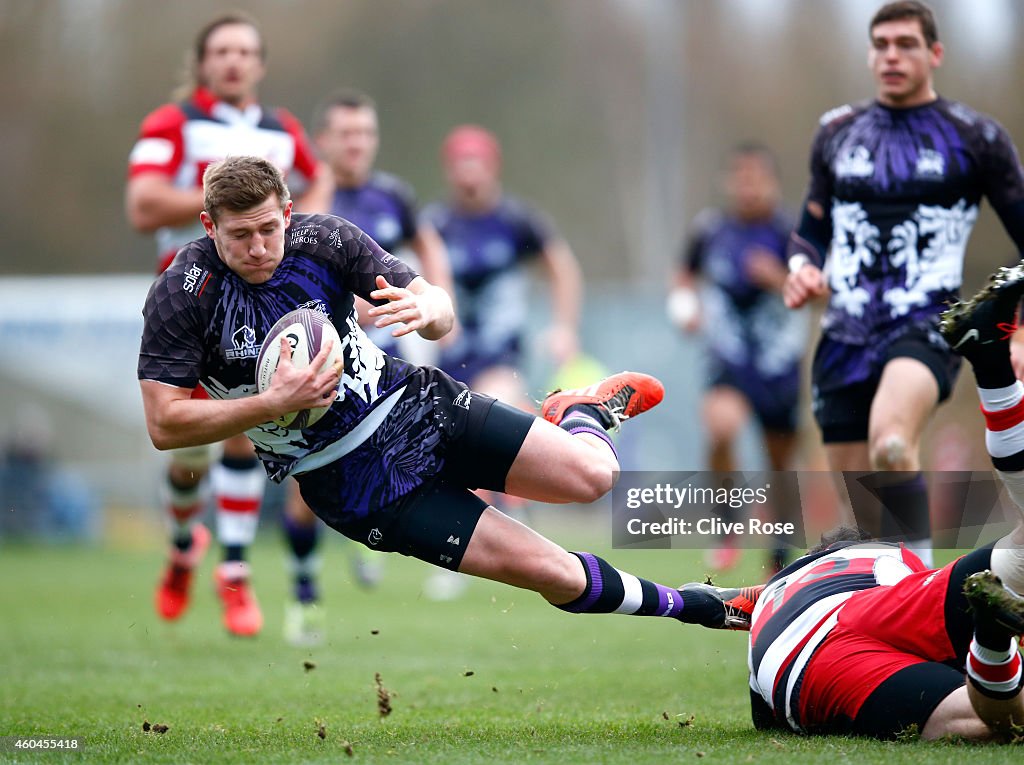 London Welsh  v  Edinburgh Rugby - European Rugby Challenge Cup