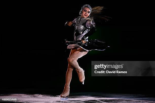 Elena Radionova of Russia performs during day four of the ISU Grand Prix of Figure Skating Final 2014/2015 at Barcelona International Convention...