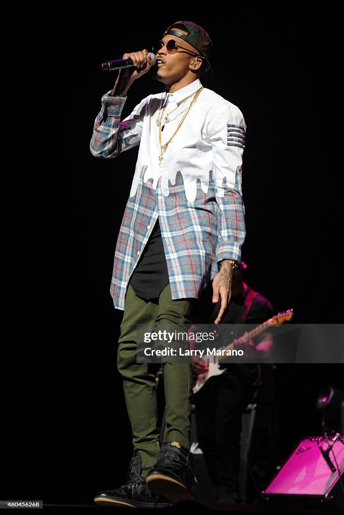 Usher Performs At American Airlines Arena