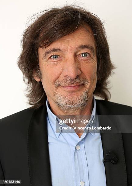 Claudio Cecchetto attends the 'Quelli Che Il Calcio' Tv Show - on December 14, 2014 in Milan, Italy.