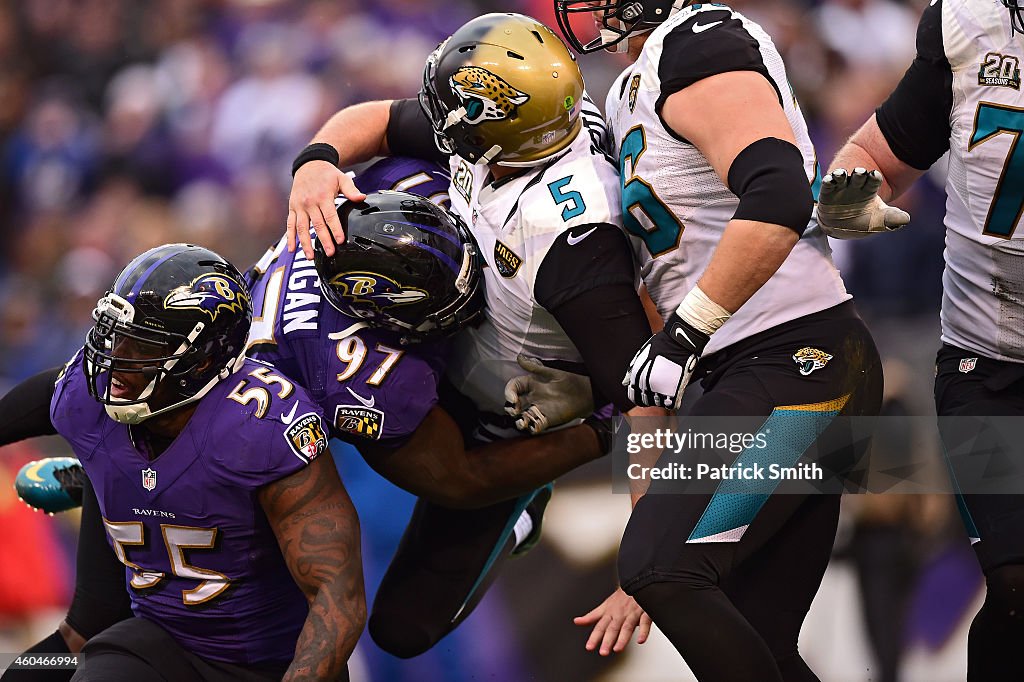 Jacksonville Jaguars v Baltimore Ravens