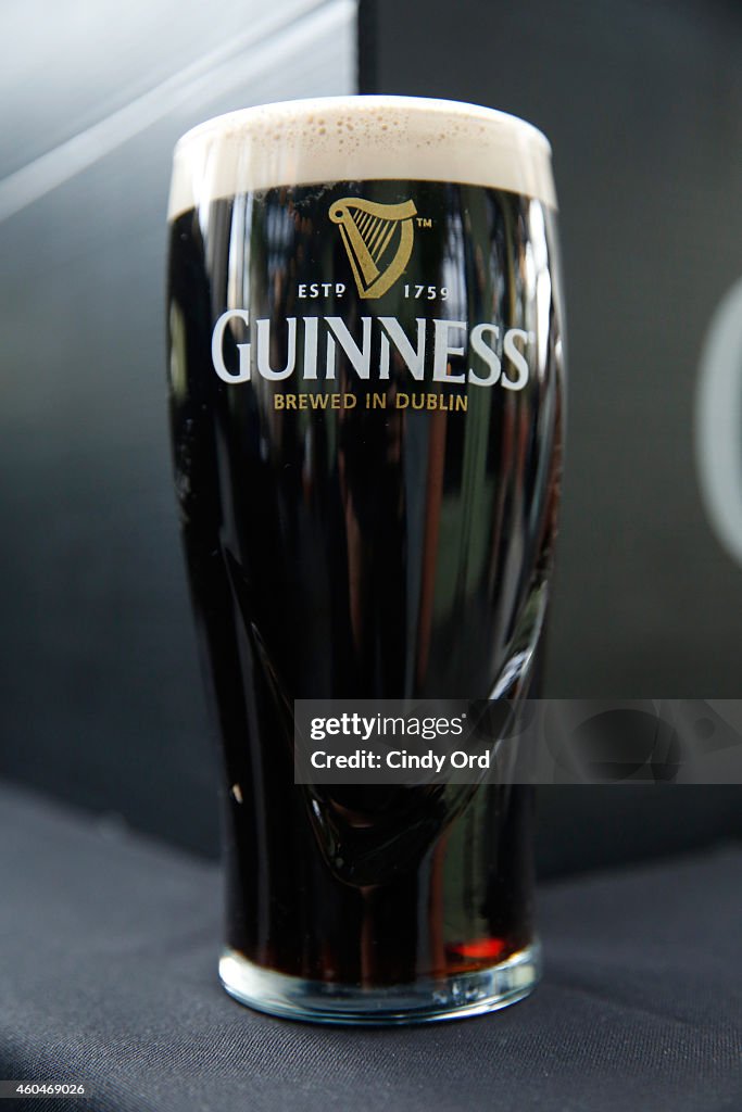 Guinness Beer Hosts An Exclusive Tasting For Guests At The KINGSMAN: THE SECRET SERVICE Junket