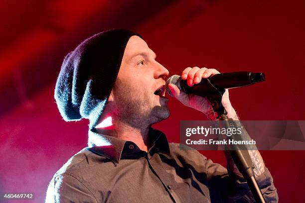 Austrian singer Chakuza performs live during a concert at the Astra on December 14, 2014 in Berlin, Germany.