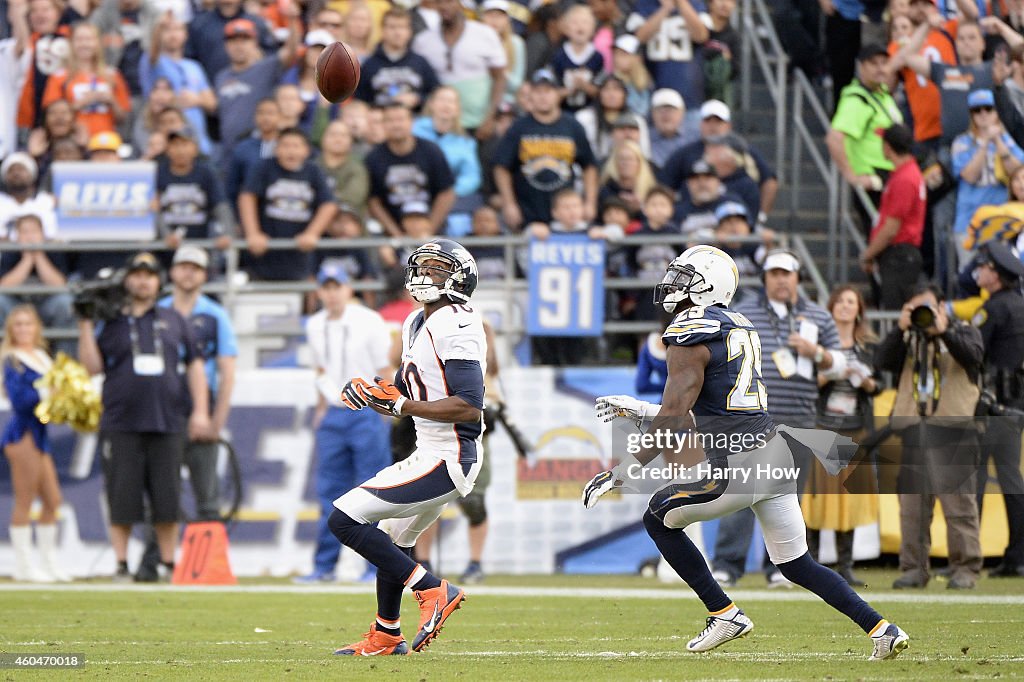 Denver Broncos v San Diego Chargers