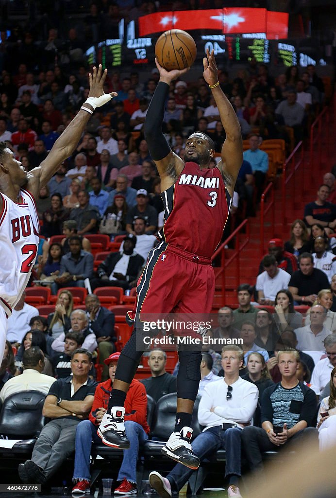 Chicago Bulls v Miami Heat