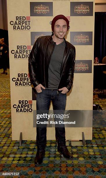 Singer/Songwriter Michael Ray attends Red Carpet Radio Presented By Westwood One For The American County Countdown Awards at the Music City Center on...