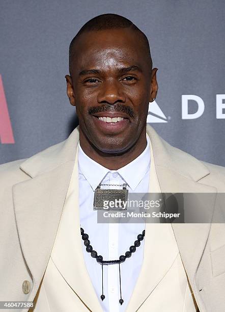 Actor Colman Domingo attends "Selma" New York Premiere - Inside Arrivals at Ziegfeld Theater on December 14, 2014 in New York City.