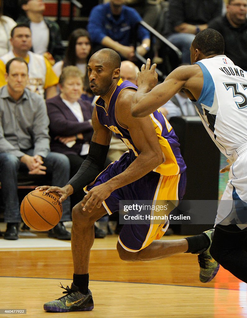 Los Angeles Lakers v Minnesota Timberwolves