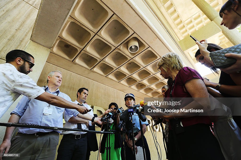 NSW Police Hold A Press Conference In Relation To Sydney Hostage Incident