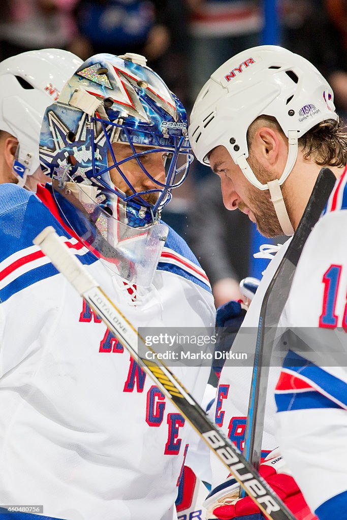 New York Rangers v Edmonton Oilers