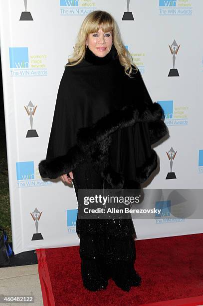 Philanthropist Daphna Ziman arrives at Women's Image Network's 16th annual Women's Image Awards at Beverly Hills Women's Club on December 14, 2014 in...