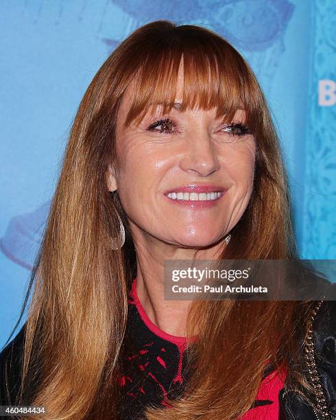 Actress Jane Seymour attends the "Blithe Spirit" opening night performance at The Ahmanson Theatre on December 14, 2014 in Los Angeles, California.