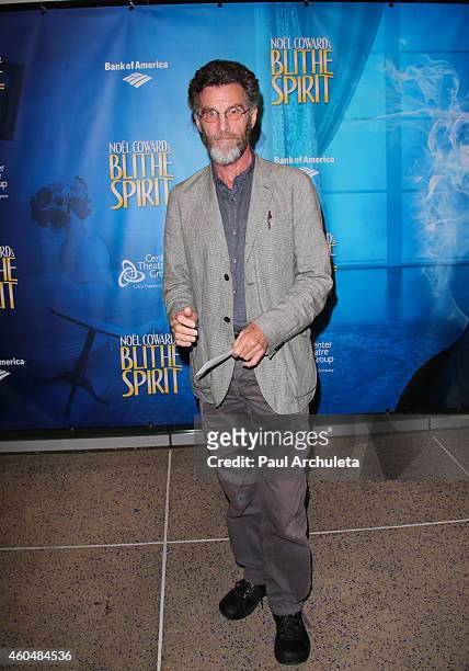 Actor John Glover attends the "Blithe Spirit" opening night performance at The Ahmanson Theatre on December 14, 2014 in Los Angeles, California.