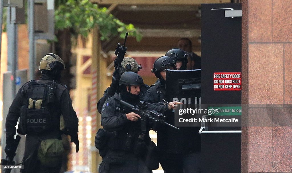 Police Hostage Situation Developing In Sydney