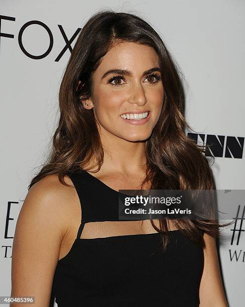 Actress Nikki Reed attends the Wayke Up fundraiser at Sofitel Hotel on December 14, 2014 in West Hollywood, California.