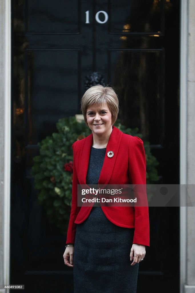 First Minister Nicola Sturgeon Meets With Prime Minister David Cameron
