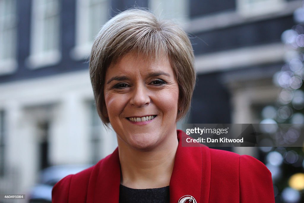 First Minister Nicola Sturgeon Meets With Prime Minister David Cameron