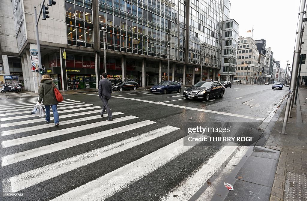 BELGIUM-FINANCE-ECONOMY-STRIKE