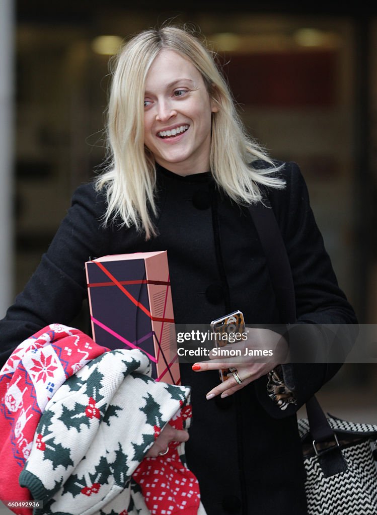 London Celebrity Sightings -  December 15, 2014