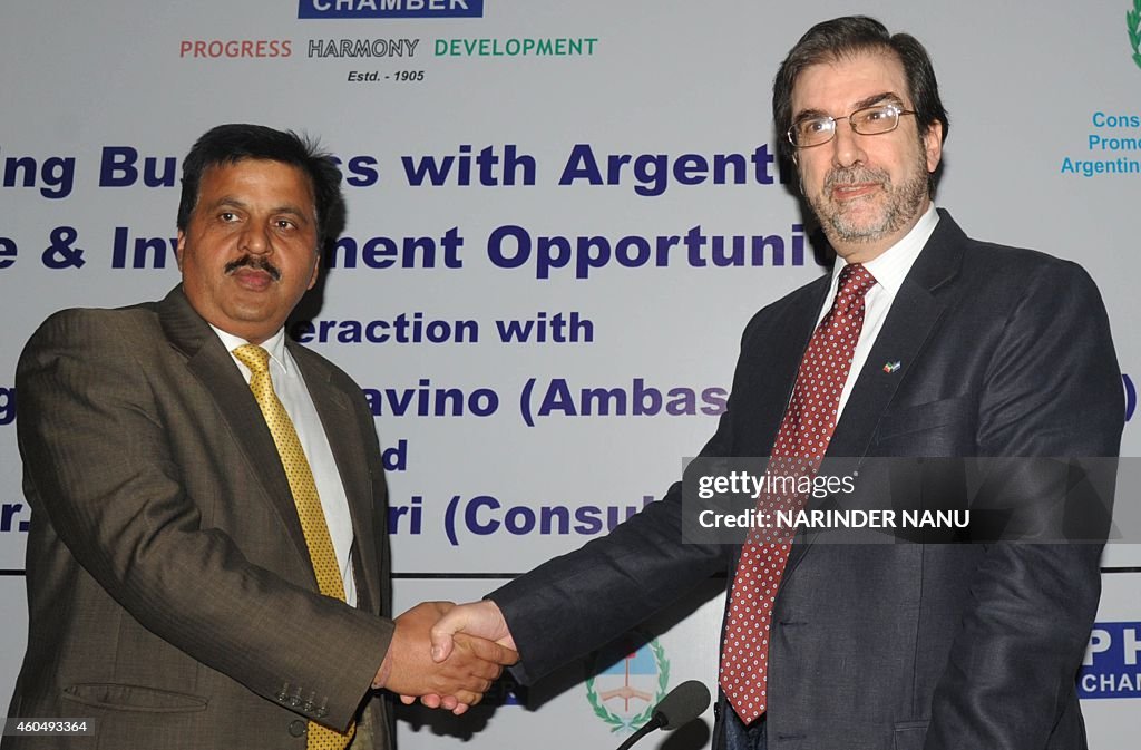 INDIA-ARGENTINA-ECONOMY-TRADE