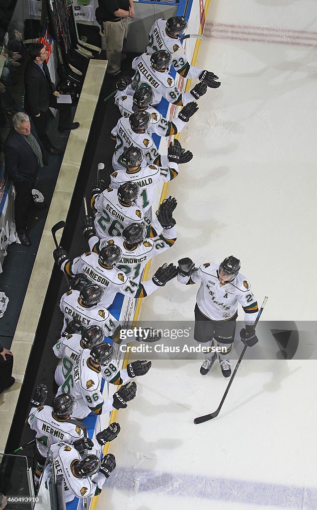 Peterborough Petes v London Knights