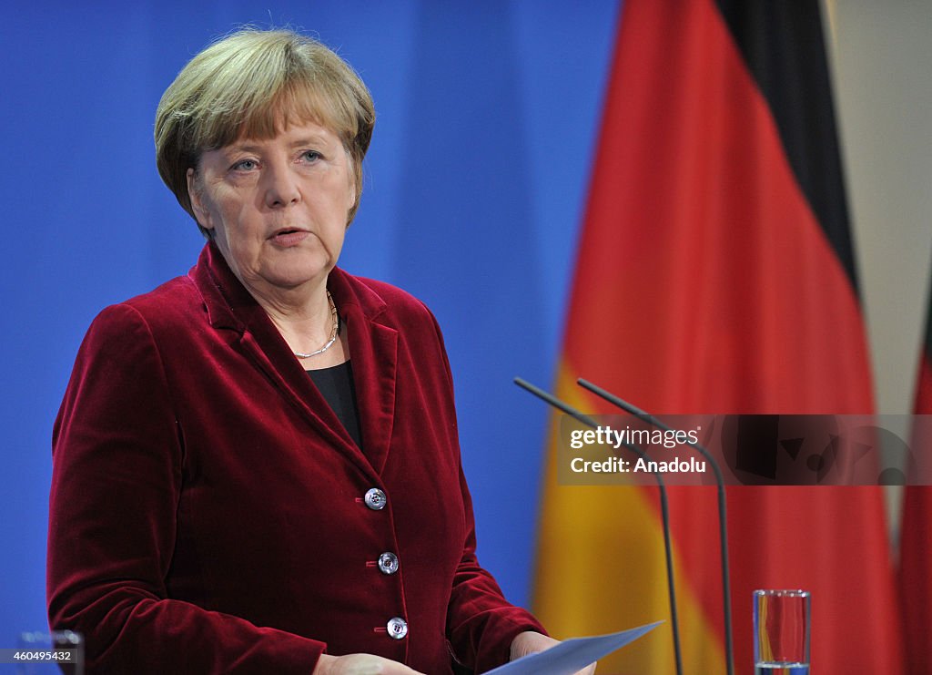 Angela Merkel - Boyko Borissov meeting in Berlin