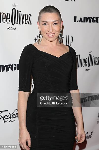 Naomi Grossman attends the Wayke Up Fundraiser Hosted By Nikki Reed on December 14, 2014 in Beverly Hills, California. Photo by JB Lacroix/WireImage)