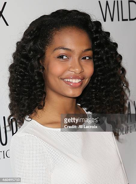 Yara Shahidi attends the Wayke Up Fundraiser Hosted By Nikki Reed on December 14, 2014 in Beverly Hills, California. Photo by JB Lacroix/WireImage)