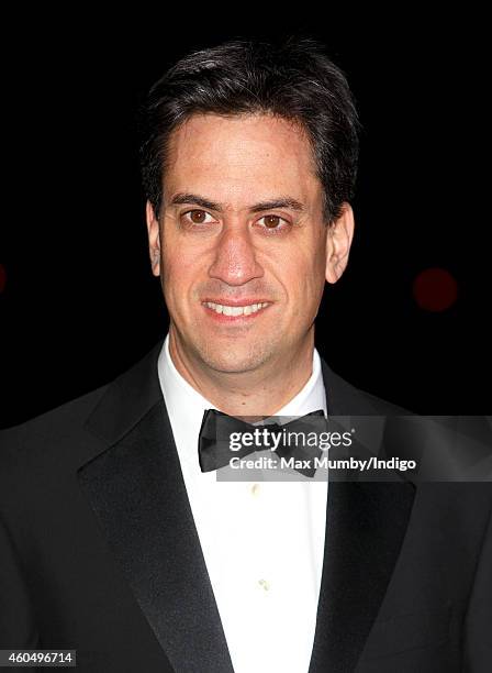 Ed Miliband attends A Night Of Heroes: The Sun Military Awards at the National Maritime Museum on December 10, 2014 in London, England.