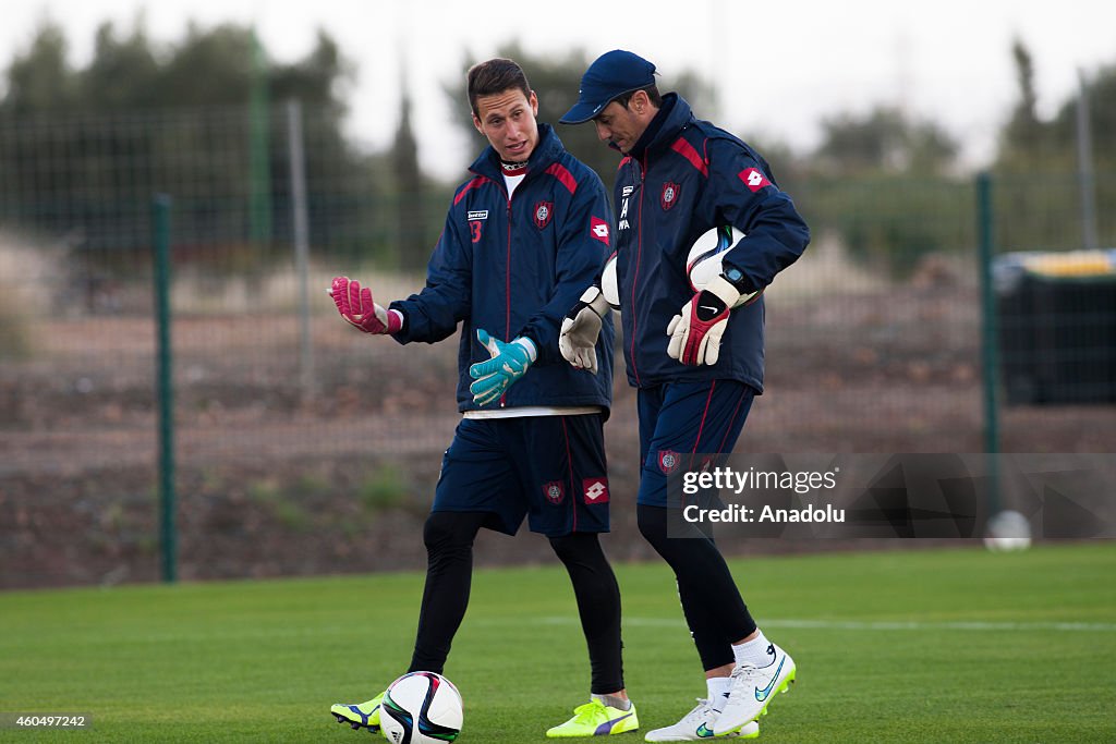 San Lorenzo training session