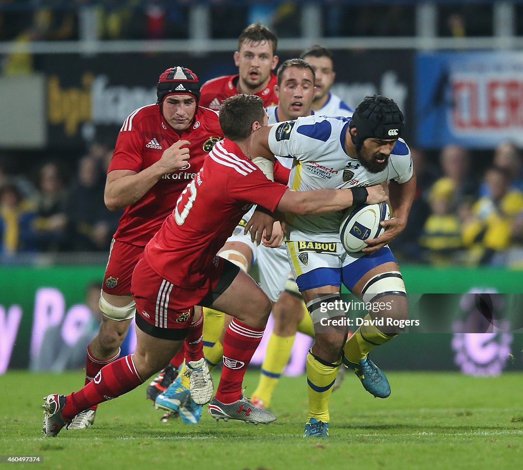 ASM Clermont Auvergne v Munster Rugby - European Rugby Champions Cup