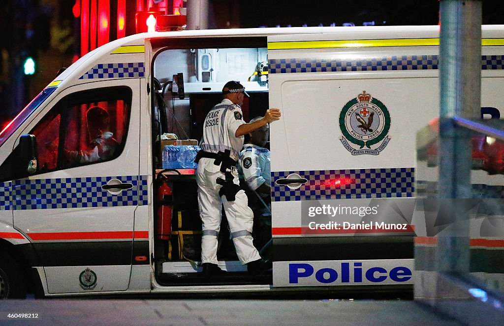 Police Hostage Situation Developing In Sydney