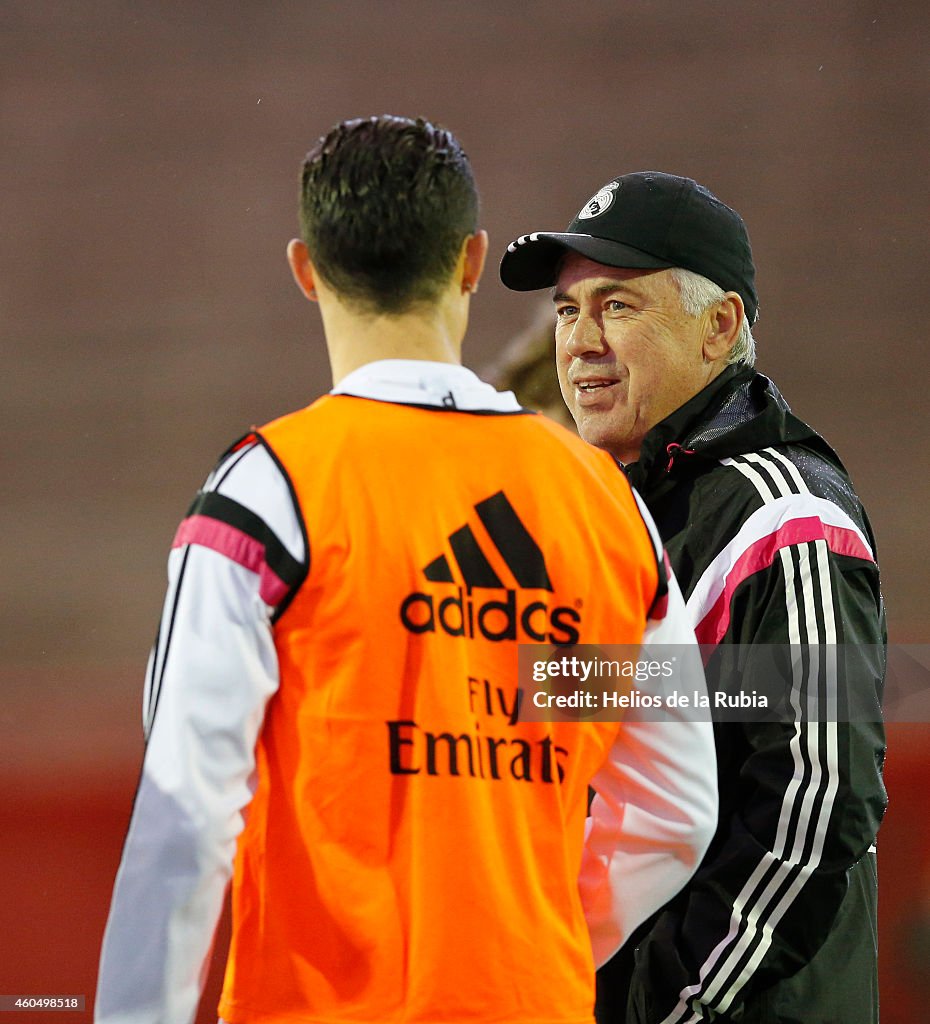 Real Madrid CF Training and Press Conference - FIFA Club World Cup