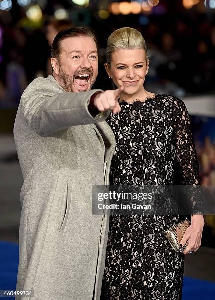 Ricky Gervais Wife Photos and Premium High Res Pictures - Getty Images