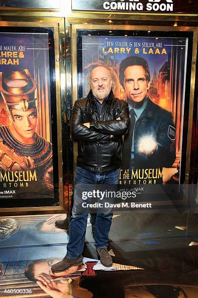 Bill Bailey attends the UK Premiere of "Night At The Museum: Secret Of The Tomb" at Empire Leicester Square on December 15, 2014 in London, England.