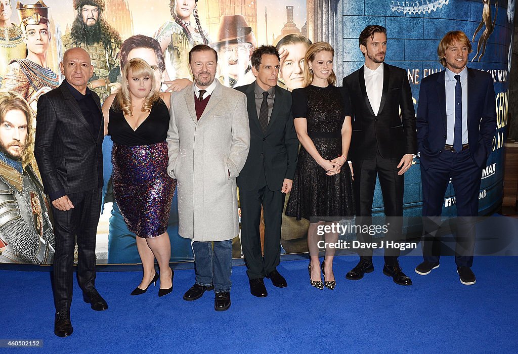 "Night At The Museum: Secret Of The Tomb" - UK Premiere - VIP Red Carpet Arrivals