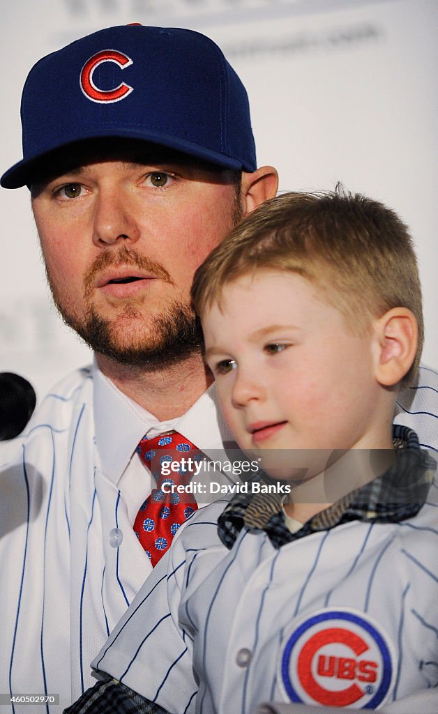 Chicago Cubs Introduce Jon Lester