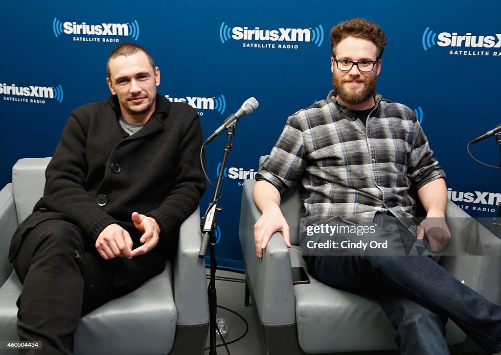 SiriusXM's "Town Hall" With Seth Rogen And James Franco Hosted By Lisa Lampinelli On SiriusXM's Entertainment Weekly Radio Channel