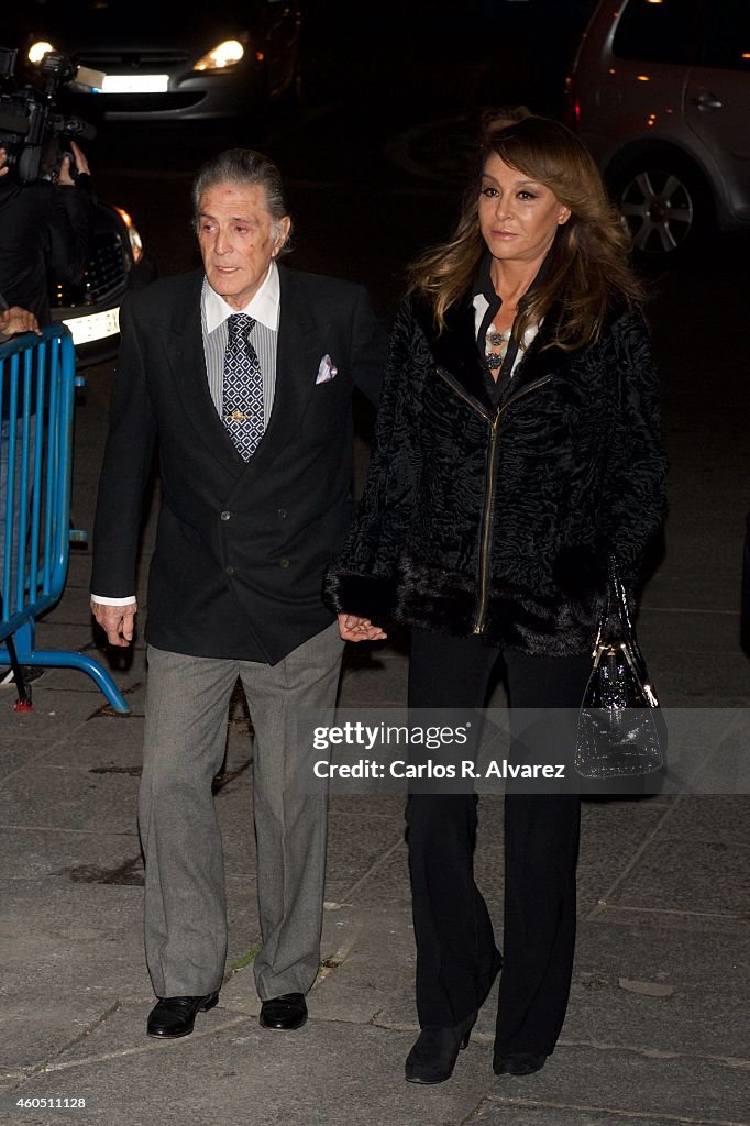 Spanish Royals Attends Funeral Service For Duchess Of Alba In Madrid