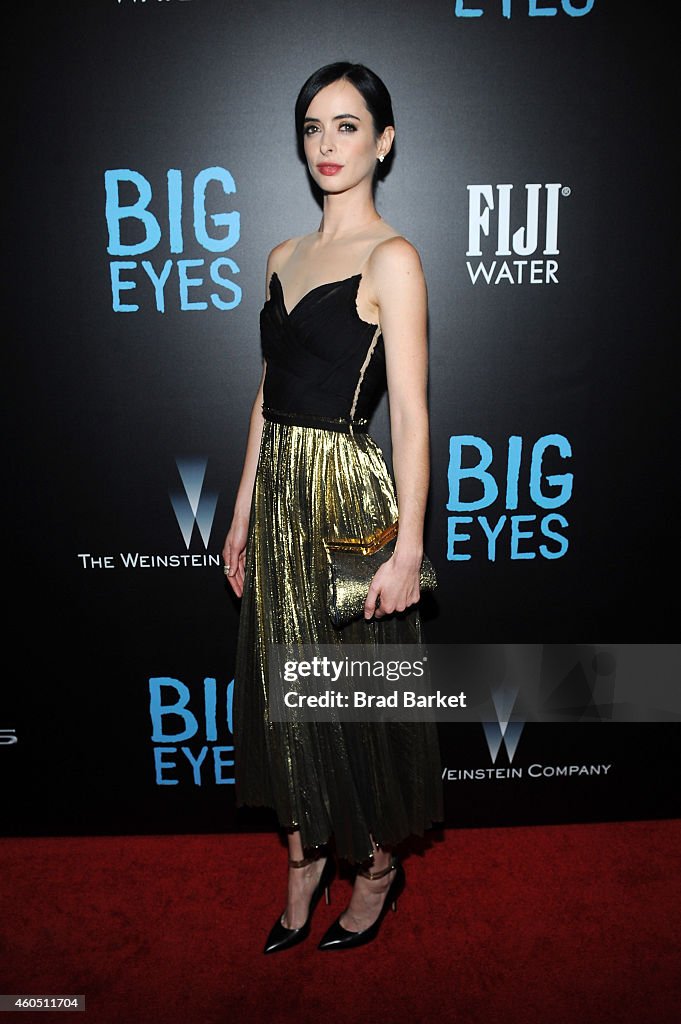 "Big Eyes" New York Premiere - Inside Arrivals