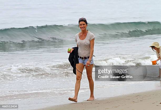 Janice Dickinson is seen on July 04, 2012 in Los Angeles, California.