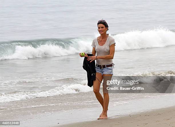Janice Dickinson is seen on July 04, 2012 in Los Angeles, California.