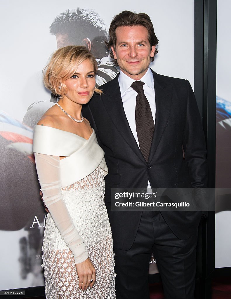 "American Sniper" New York Premiere - Inside Arrivals