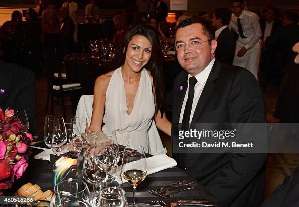 Eric Boullier and wife Tamara Boullier attend The F1 Party in aid of ...