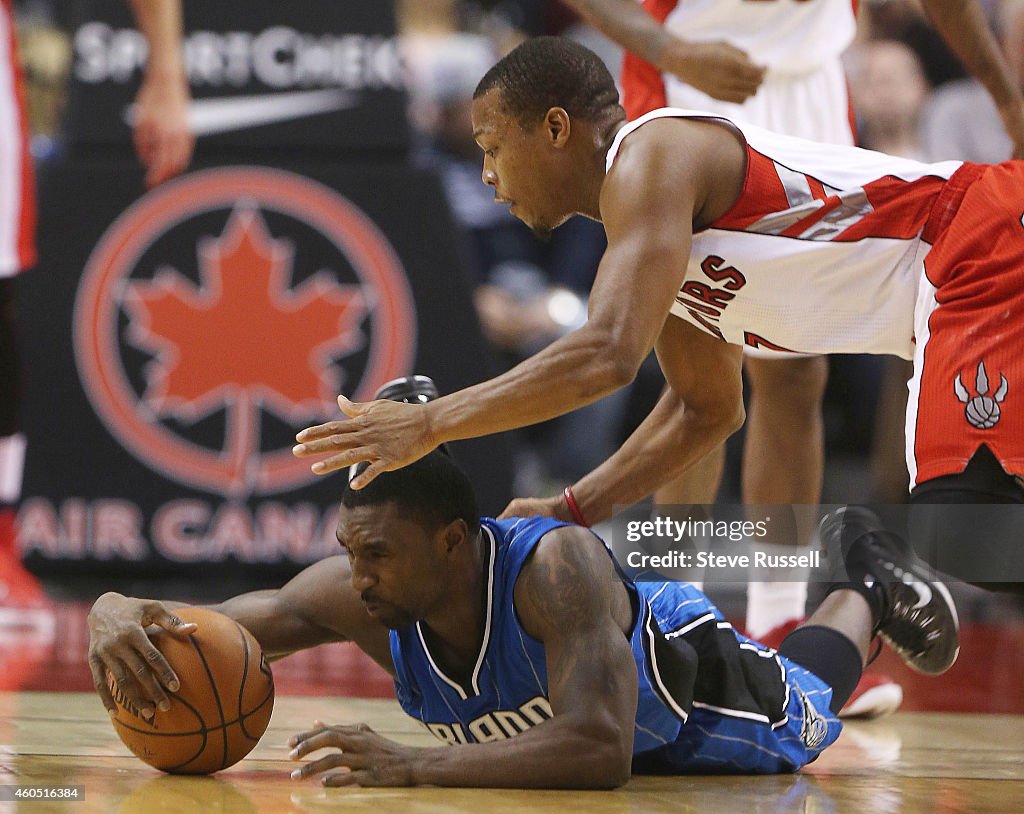 Toronto Raptors play the Orlando Magic