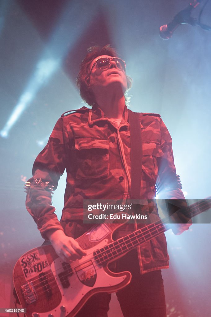 The Manic Street Preachers Perform At The Roundhouse In London