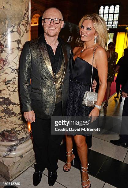 John Caudwell and Claire Caudwell attend The F1 Party in aid of the Great Ormond Street Children's Hospital at the Victoria and Albert Museum on July...